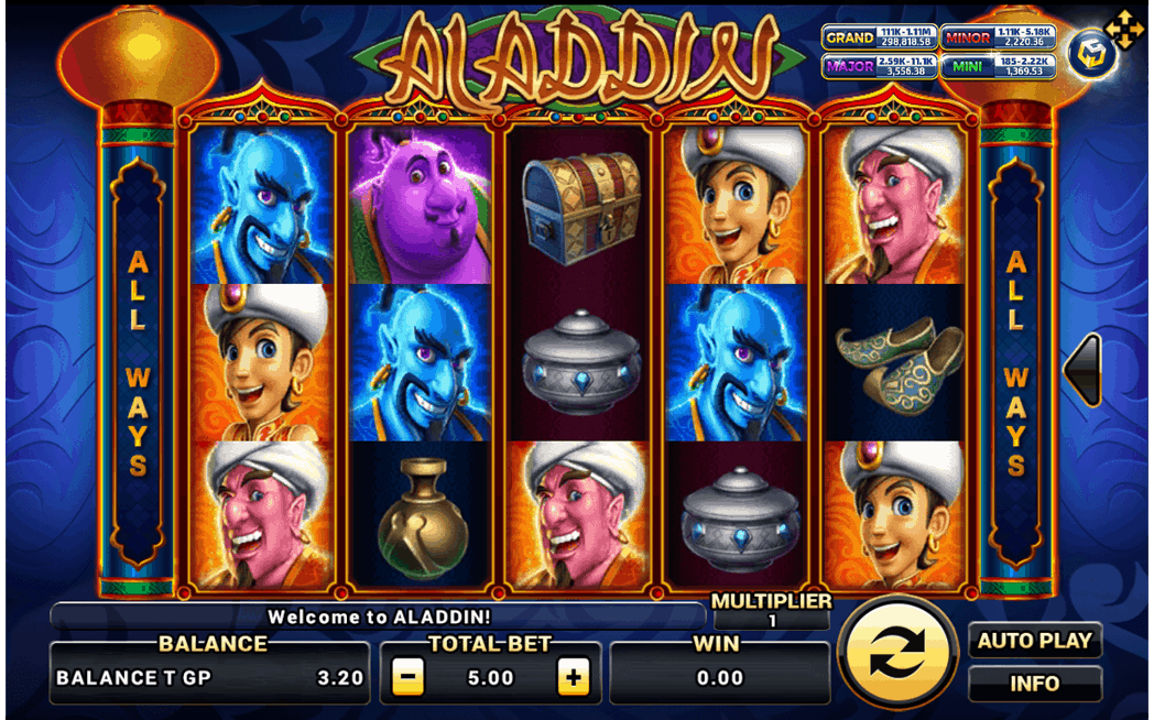 Игровой автомат Aladdin's Wishes